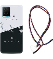 Vivo Y11S Y21S Y20 Y20S Y70 Kılıf Boyun Asklı Rasta Silikon Life and Death 1339