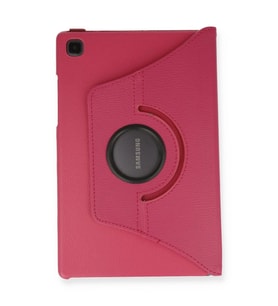 Galaxy T500 Tab A7 10.4 Kılıf 360 Tablet Deri Kılıf - Pembe