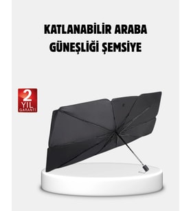 360° Ayarlanabilir Ön Cam Güneşliği – Pratik Kullanım Ve Dayanıklı Yapı