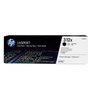 Hp 312X-Cf380Xd Siyah Orjinal Toner Yüksek Kapasiteli 2'Li Paket