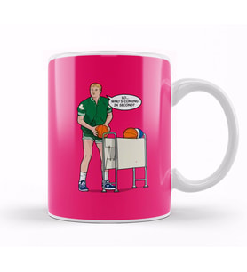 Larry Bird So Who s Coming In Second Kupa Bardak Porselen