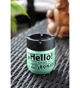Cam Kokusuz Küllük 425 Cc Hello Desenli Yeşil