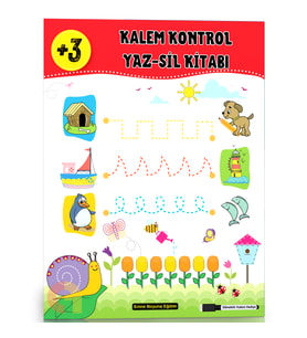 Kalem Kontrolü Sağlayan YAZ-SİL Kitabı