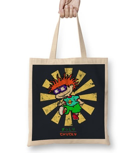 Chucky Retro Japanese Rugrats Bez Çanta Uzun Saplı