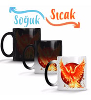 Fenix Sihirli Kupa Bardak Porselen
