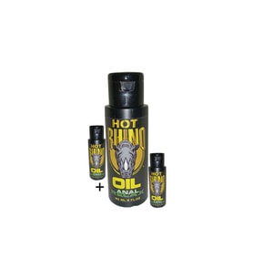 Hot Rhino Relax Oil 3 Adet 60 ml Rahatlatıcı Ağrı Kesici Gevşetici Açıcı Yağ
