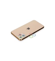 İphone 11 Pro Max Renkli Kamera Lens Koruma Cam - Mavi-yeşil