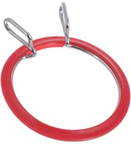Üstün Kalite, Metal Yaylı Gergi Nakış Çemberleri, Çapraz Dikiş Kancası, Darning Hoops, Nakış Gergi Kulübesi (Kırmızı, Küçük)
