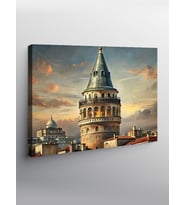 Kanvas Tablo Galata Kulesi