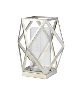 Vitale Prizma Cam Mumluk Silver 25x25x21 cm AK.JD0115