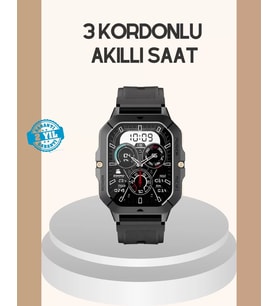 Northcity 3 Kordonlu Akıllı Saat: Uzun Pil Ömrü ve Spor Modlarıyla Hayatınızı Düzenleyin