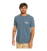 Quiksilver QUIKWORDS M TEES Erkek T-Shirt EQYZT07263-BYG0 (Mavi)