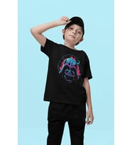 Star Wars Darth Vader Baskılı Unisex Film Çocuk Tişört (1-12 Yaş)