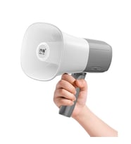 No-Tel 918L 25 Watt Bluetooth-Usb-Siren-Ses Kayıt Özellikli Dahili Bataryalı Mini El Tipi Megafon