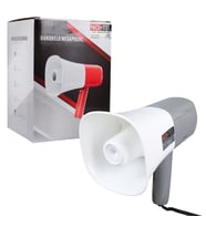 No-Tel 918L Bluetooth-Usb-Siren-Ses Kayıt Özelikli Dahili Bataryalı 25 Watt Mini El Tipi Megafon
