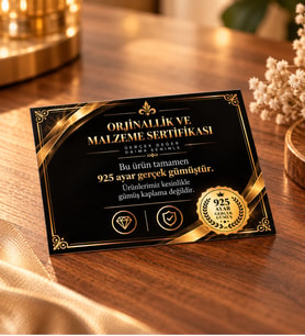 925 Ayar Gümüş GOLD Manolya Çiçeği Modeli Kadın Bileklik Premium Işıklı Takı Kutulu