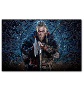 Cakatablo Assassins Creed Valhalla Savaşçı Görseli MDF Tablo