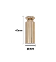 Mühürcüm Boş Mum Mühürü Pirinç Silindir Sütun Damga 15x40 mm R5799PH1540