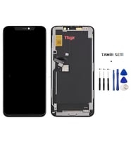 Tkgz iPhone 11 PRO MAX Lcd Ekran Dokunmatik SERVİCE Kaliteli LCD  + TAMİR SETİ