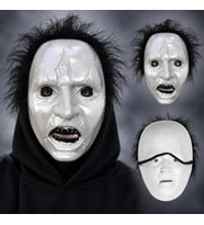Siyah Saçlı Michael Myers Plastik Karakter Maskesi