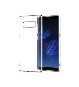 Samsung Galaxy Note 8 Premium Silikon Kılıf Şeffaf