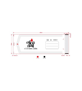 Steril Zarf Paketi 200'lü 90x260mm Uzun Boy