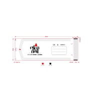 Steril Zarf Paketi 200'lü 90x260mm Uzun Boy