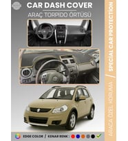 SUZUKI SX4 (2006-2014) Torpido Örtüsü Panel Torpido Koruma Tam Uyum UV Koruma Hızlı Montaj