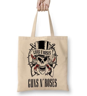 Banda Guns N´ Roses Bez Çanta Uzun Saplı