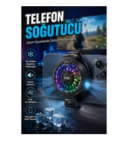 K55 Yarı İletken Soğutma Teknolojili Kompakt Telefon Soğutucu