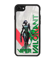 iPhone 8 Valorant Viper Tasarımlı Glossy Telefon Kılıfı