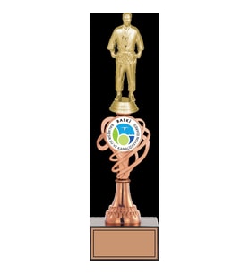 ODAK KUPA - Figürlü Kupalar - Judo / Karate Figürlü Kupalar FG-034 C - 35 cm