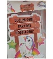 ÇITIPITISTORE UNICORN AYAKLI DEKORATİF AYAKLI SET