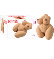 ETSMagaza Oksana Realistik Yarım Vücut Masturbator