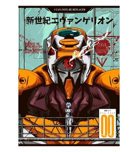 Neon Genesis Evangeiion (evangelion Unit-00) Tablo Ahşap Poster Dekoratif