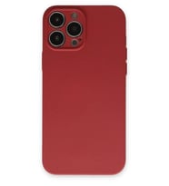 Newface Apple iPhone 13 Pro Kılıf Nano içi Kadife Silikon - Kiremit