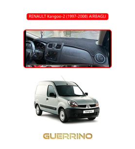 RENAULT Kangoo-2 (1997-2008) AIRBAGLITORPİDO KORUMA HALISI KIRMIZI KENAR