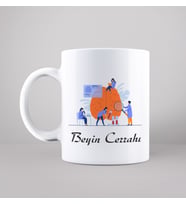 Beyin Cerrahı Tasarımlı Kupa