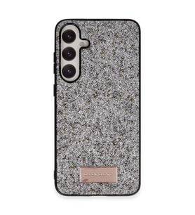 Onegif Samsung Galaxy A55 5G Bright Simli Kapak - Gümüş