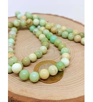 Yeşili Opal Taşı YARIM Dizi 8mm (18cm uzunluğundadır)
