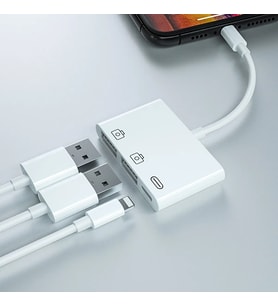 ALLY 3in1 İPhone/İPAD lightning To Usb Kamera Okuyucu-(5775) - SSSSSS9475-5687
