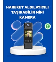 Northcity Mini Kamera 1080P Full HD Döner Lens - 180° Görüntü & Uzun Pil Ömrü