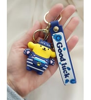 Kedi Pati 3D Silikon Anahtarlık Anime Karakter Çanta Cüzdan Süsü Aksesuar