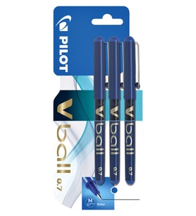 Pilot  V-ball 0.7 - Mavi 3'lü Bls Yeni VB7-M-BL3-Y