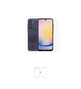 Samsung Galaxy A25 5G Ön, Arka ve Yan 360 Derece Tam Kaplama Poliüretan Film