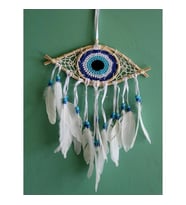 Dodes Rüya Kapanı Dream Catcher Göz Tasarımı Model 1
