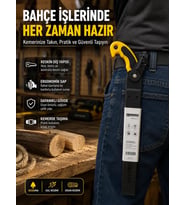Ahşap ve Dal Kesiminde Etkili Bahçe Bıçkısı