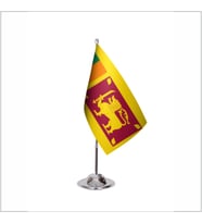 Srilanka Tekli Masa Bayrağı