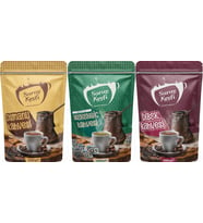 3 Lü ‘ Set - Osmanlı Kahvesi 200 gr + Dibek Kahvesi 200 gr + Sütlü Menengiç Kahvesi 200 gr