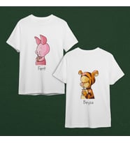 Winnie The Pooh Tasarımlı Tişört Kişiye Özel ( Unisex - Büyük - Çocuk )